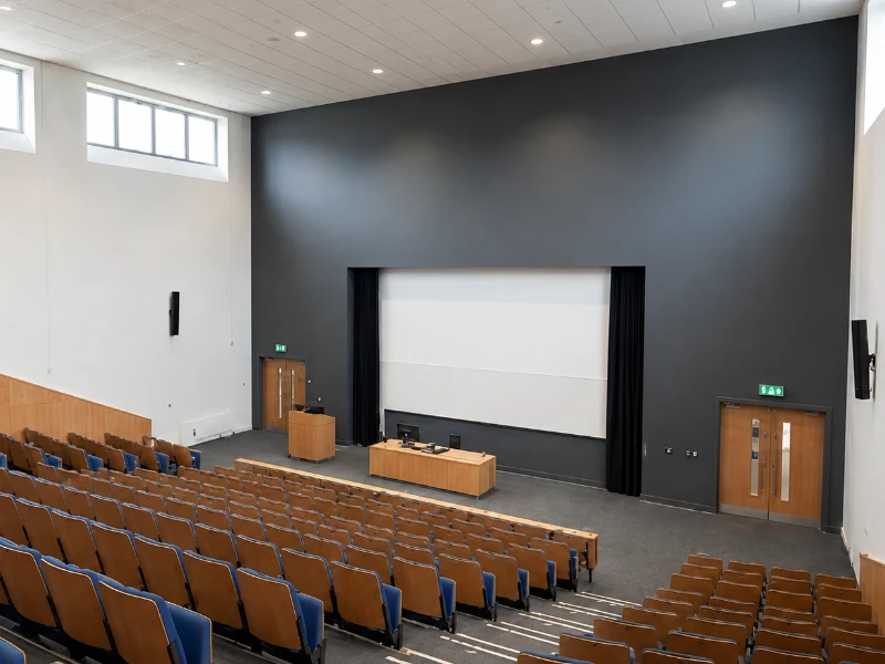 aula-universitaria-con-parete-verniciata